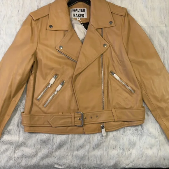 Walter Baker Tan and Black Jacket - Picture 7 of 9